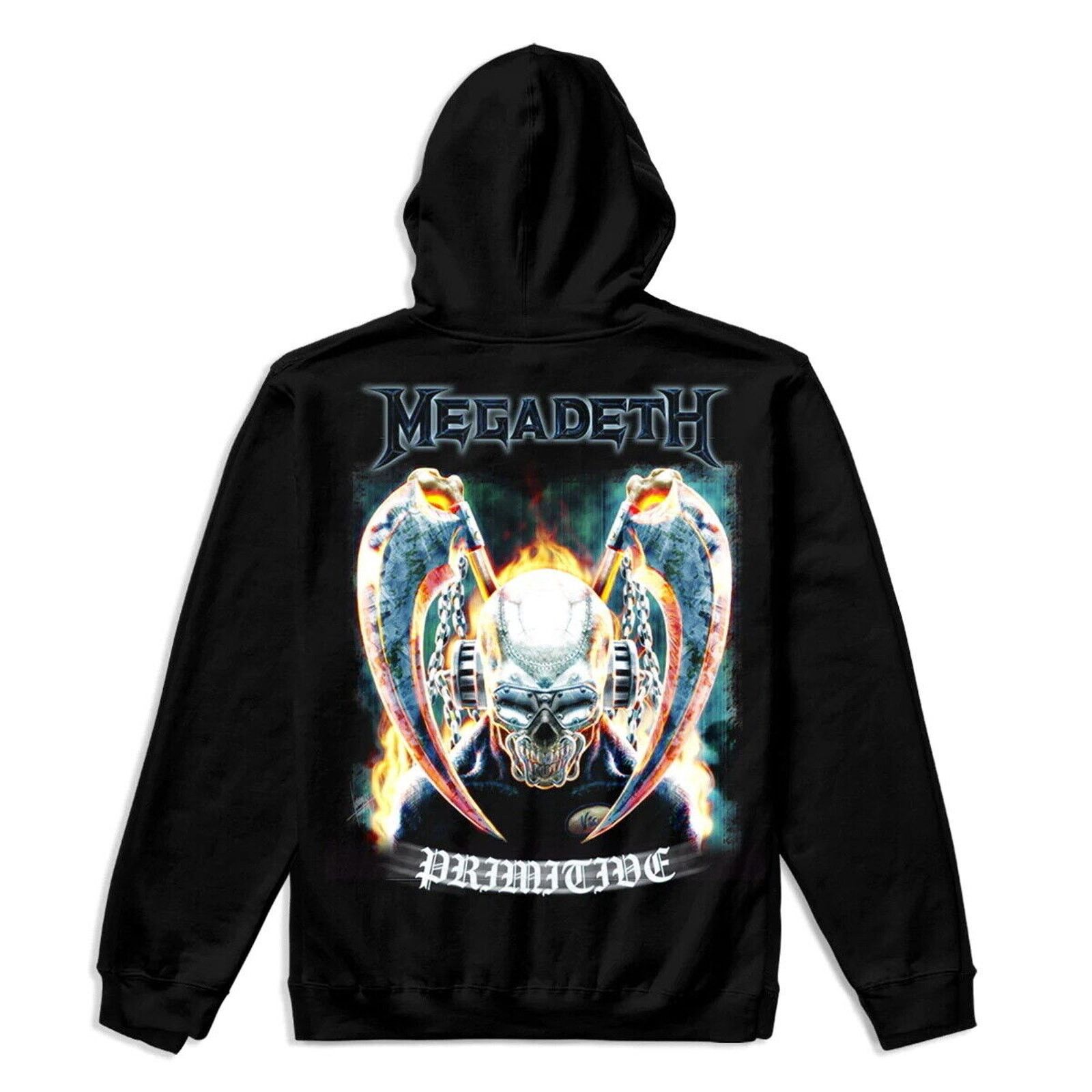Primitive Primitive Men's X Megadeth United Full Zip Hoodie Sweatshirt Size US XL / EU 56 / 4 - 1 Thumbnail