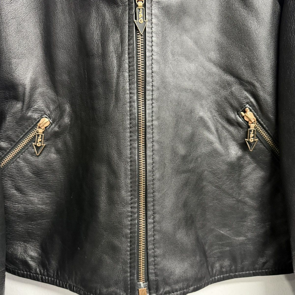 Jean Paul Gaultier JEAN PAUL GAULTIER JPG F/W 1995 Virus Leather Jacket Size US S / EU 44-46 / 1 - 8 Thumbnail