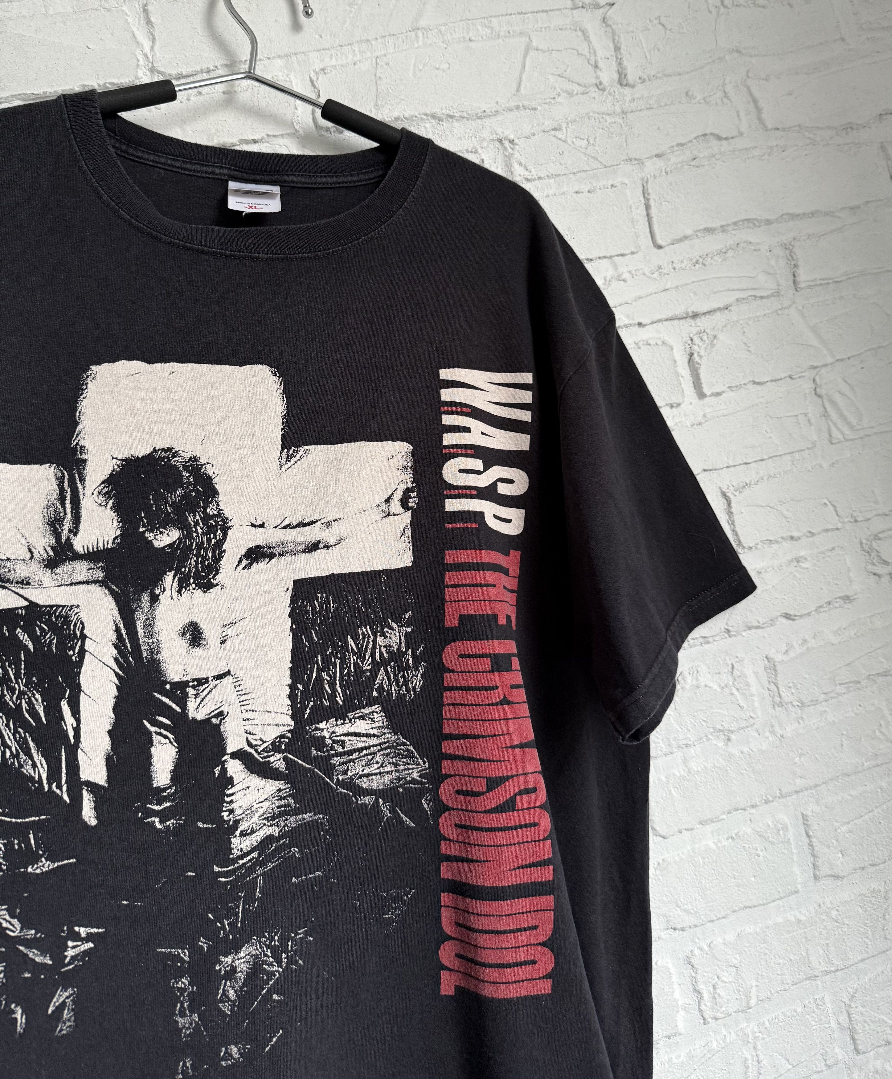 Band Tees Vintage W.A.S.P. the crimson idol t-shirt Size US XL / EU 56 / 4 - 5 Thumbnail