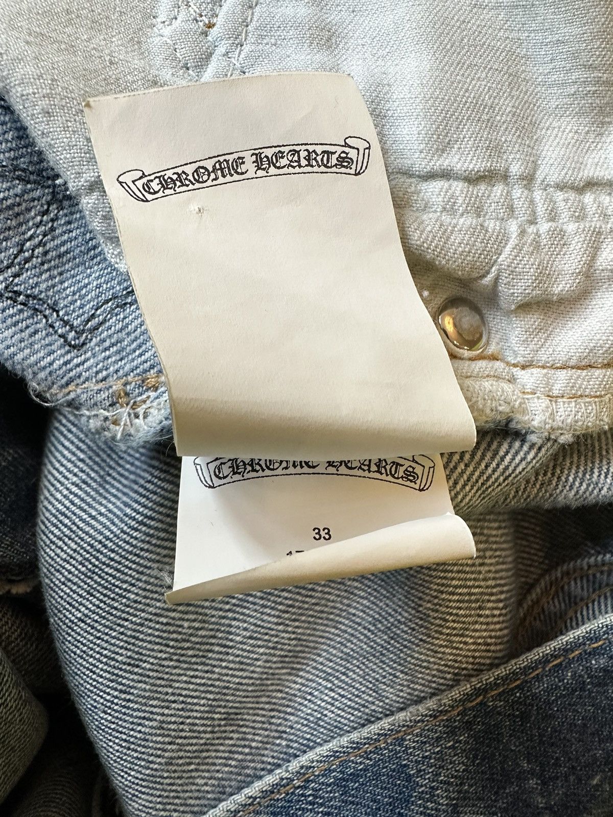 Chrome Hearts CHROME HEARTS SUMMER PATCH WASH Size US 33 - 8 Thumbnail