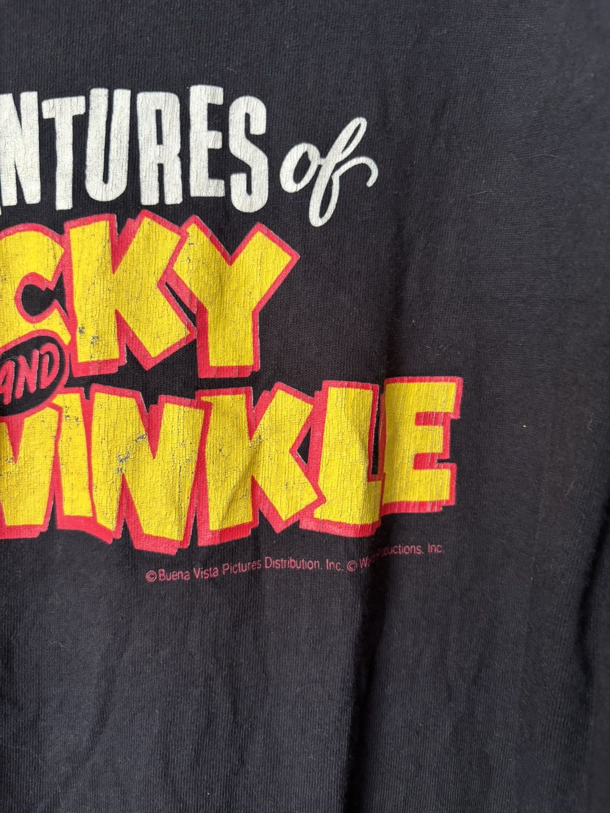 Vintage Vintage 1991 The Adventures of Rocky & Bullwinkle Shirt Size US XL / EU 56 / 4 - 8 Thumbnail