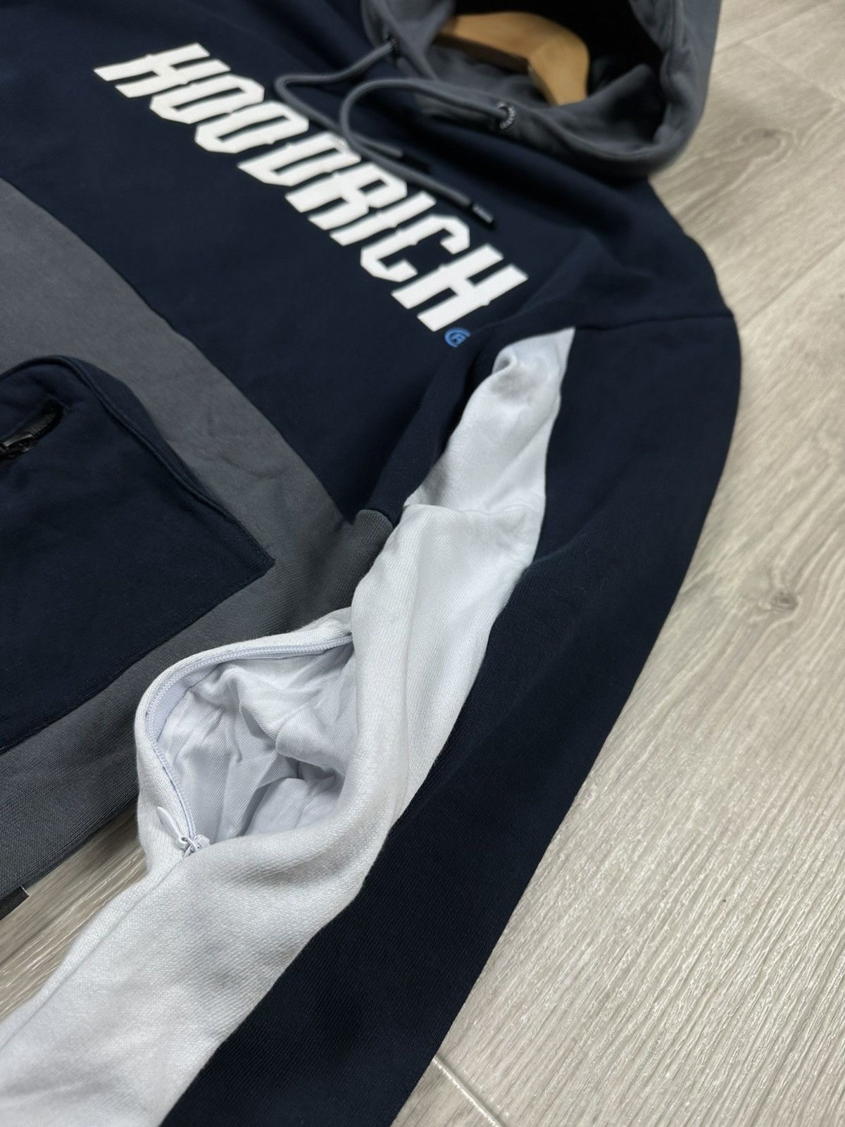 Hoodrich Hoodrich London Multi Pocket Big Logo Hoodie Drill SK8 Size US S / EU 44-46 / 1 - 10 Thumbnail