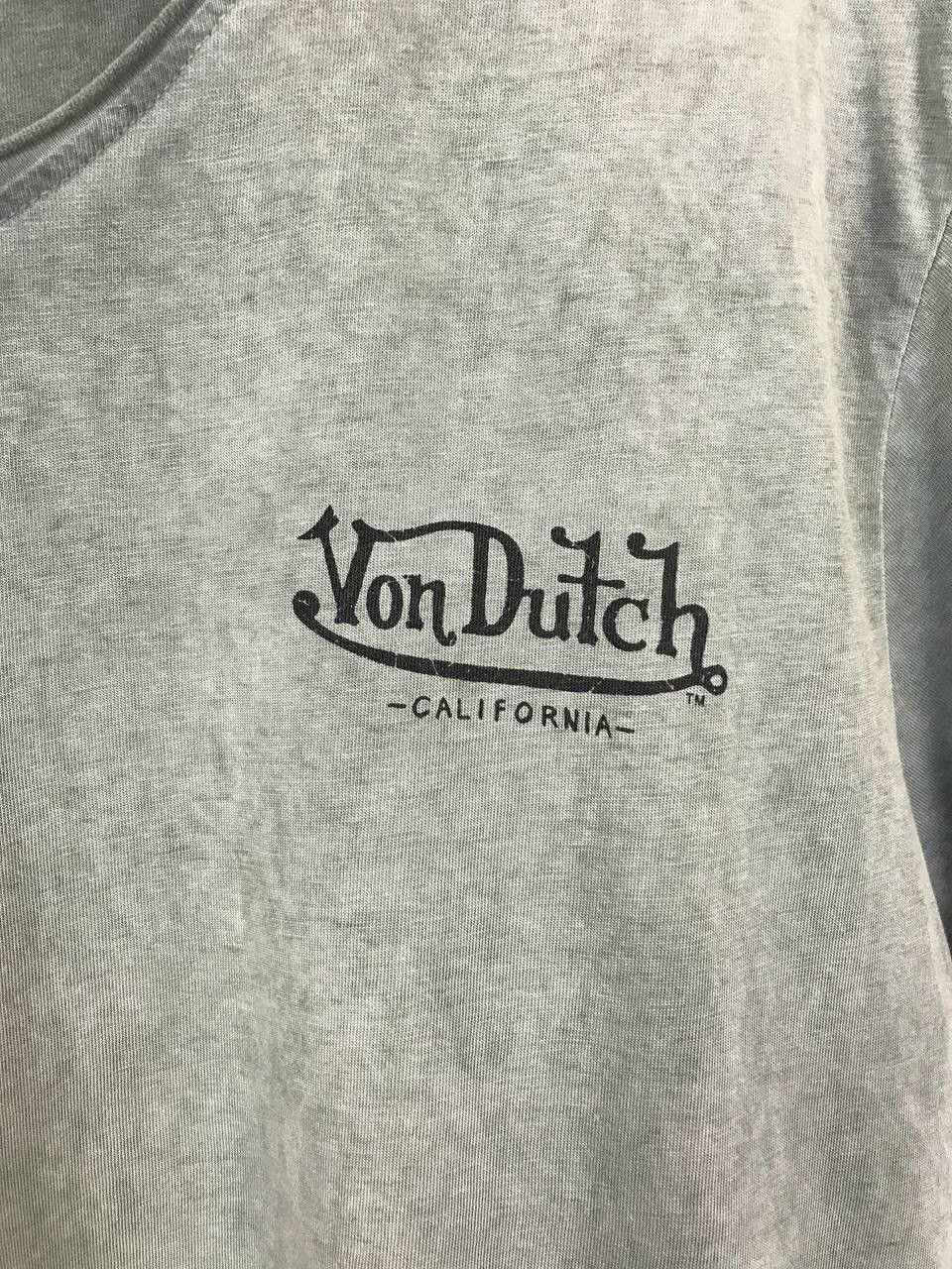 Designer Von Dutch California designer USA v neck overprinted tee Size US XL / EU 56 / 4 - 4 Thumbnail