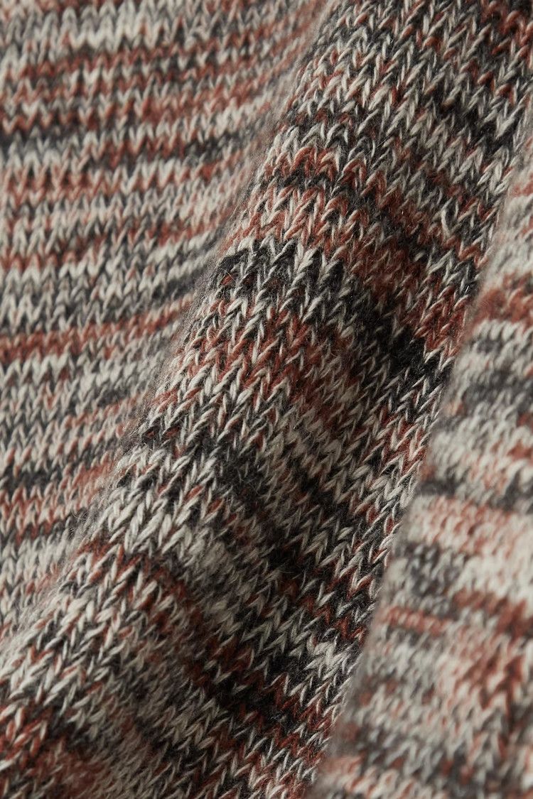 Chloe o1y0825 Cashmere Blend Turtleneck Sweater in Multicolor Size M / US 6-8 / IT 42-44 - 4 Thumbnail