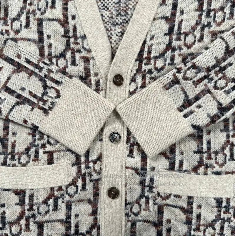 Dior Dior Men's Khaki Wool Cardigan . Size US S / EU 44-46 / 1 - 5 Thumbnail