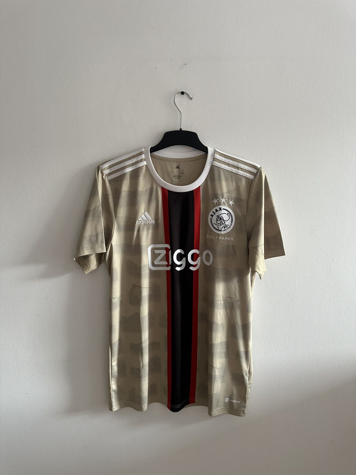 T-Shirt Adidas Ajax Daily Paper Ziggo Jersey Football shirt