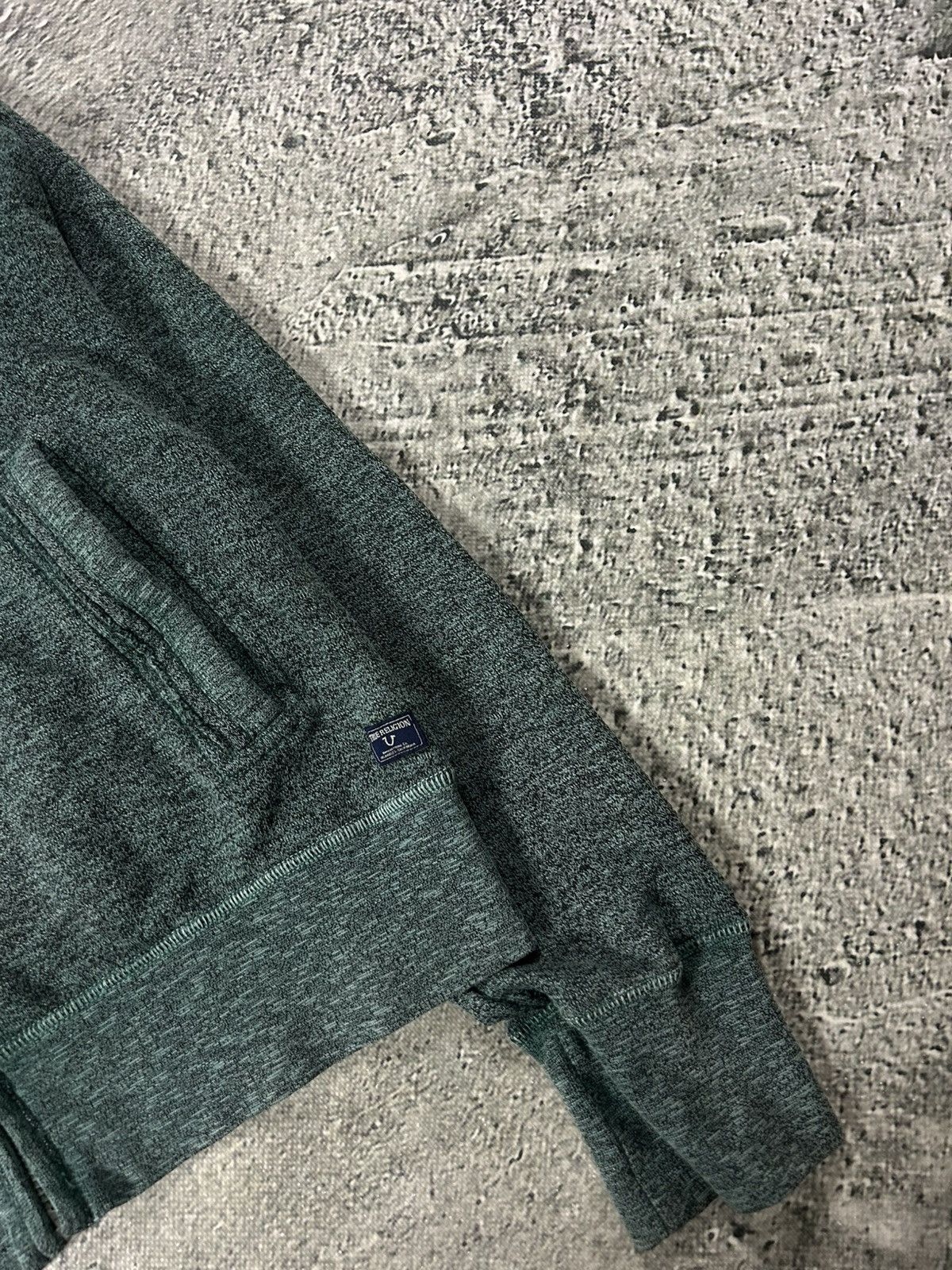 True Religion True Religion zip hoodie vintage Skull Green studded Size US XL / EU 56 / 4 - 2 Thumbnail