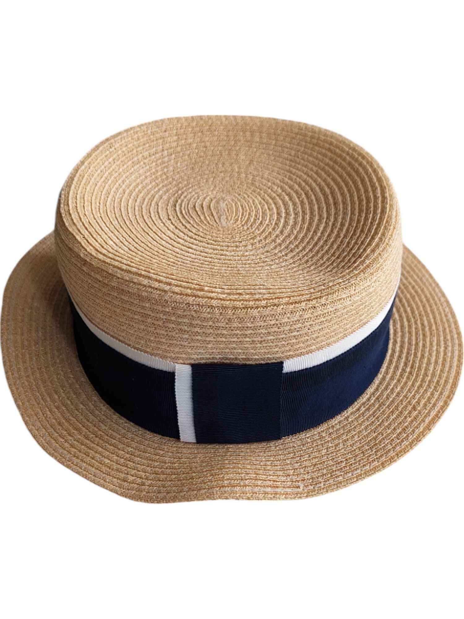 Maison Michel Straw Canotier Hat Size ONE SIZE - 6 Thumbnail