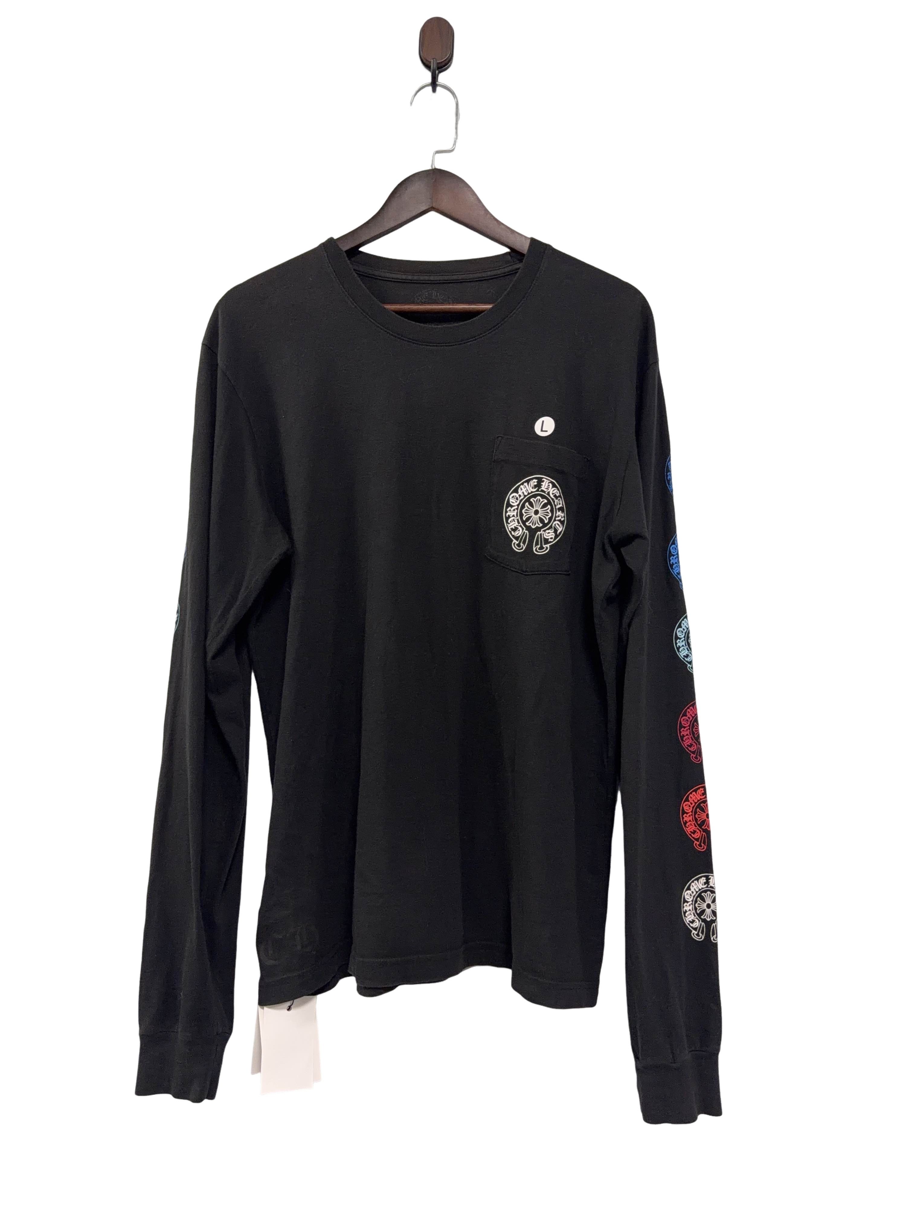 Chrome Hearts Chrome Hearts Multi Color Horseshoe Long Sleeve