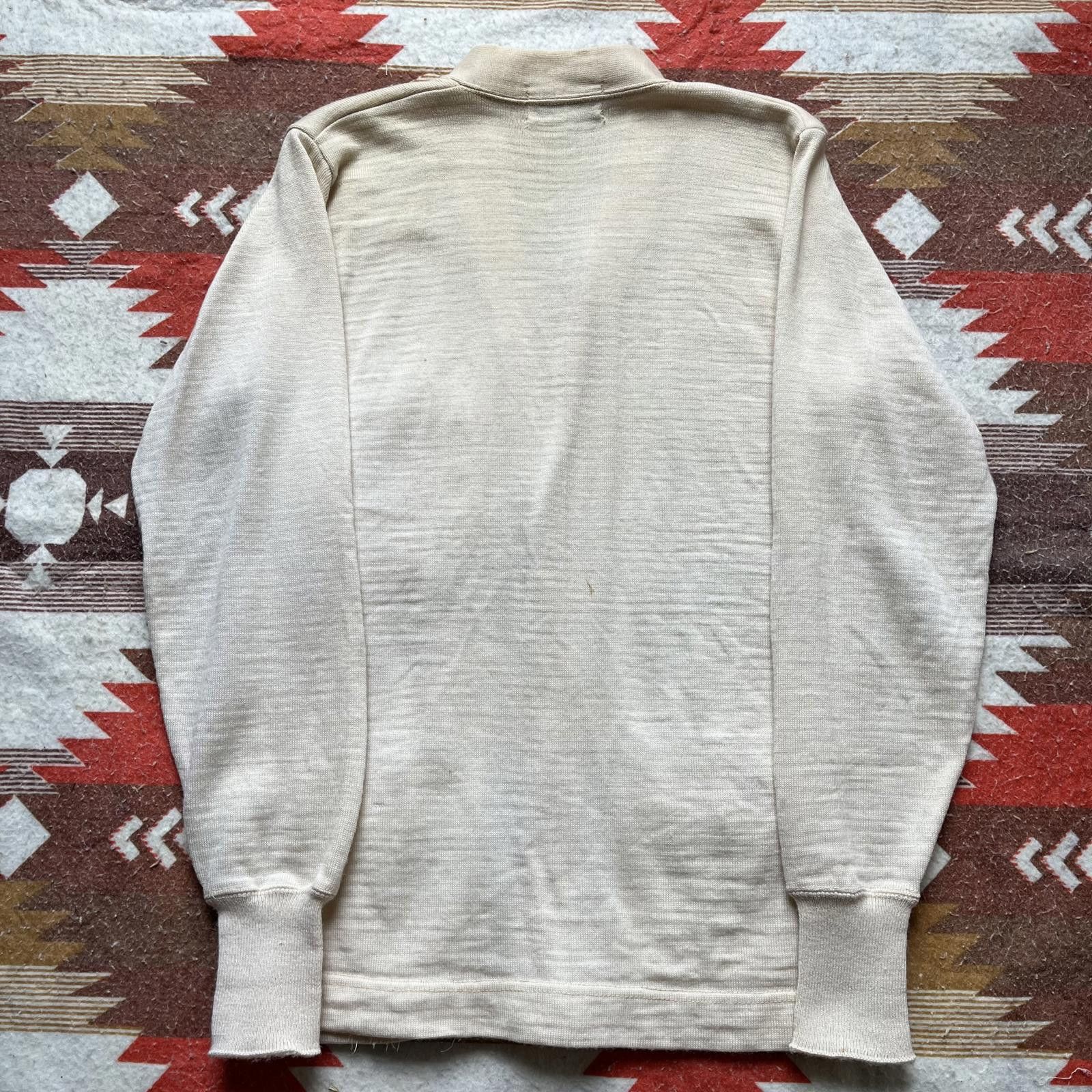 New Era × Vintage Vintage 60s Letterman Cross Country Track Running Cardigan Size US M / EU 48-50 / 2 - 5 Thumbnail