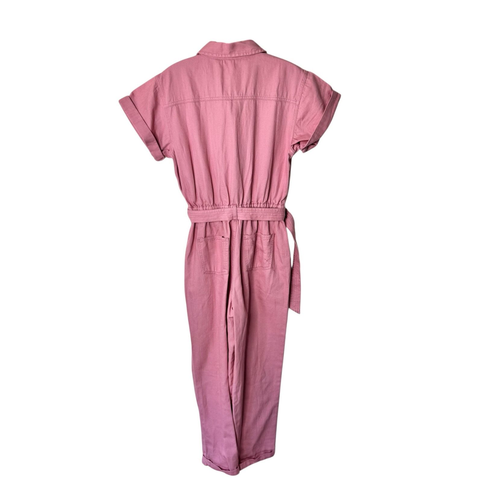 Other Kivari Brae Boilersuit Jumpsuit Pink100% Cotton Size Small Size 27" / US 4 / IT 40 - 3 Thumbnail