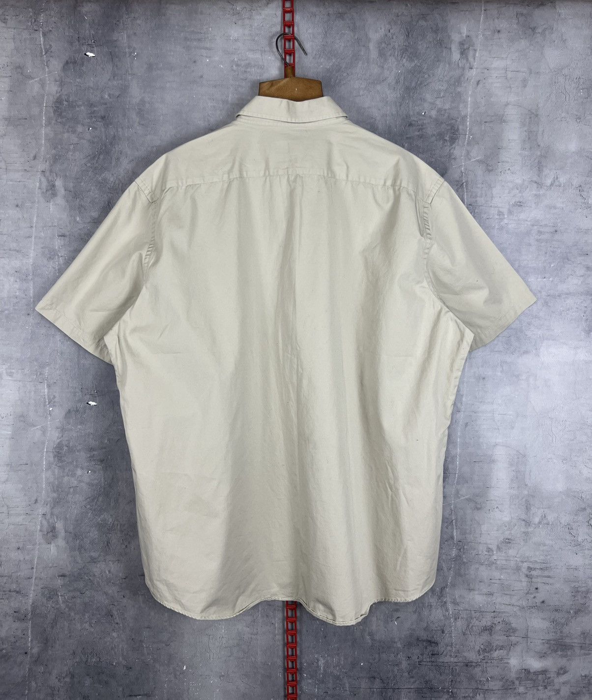 Yves Saint Laurent Vintage YSL Yves Saint Laurent Beige Shirt Size 2Xl Size US XXL / EU 58 / 5 - 2 Thumbnail