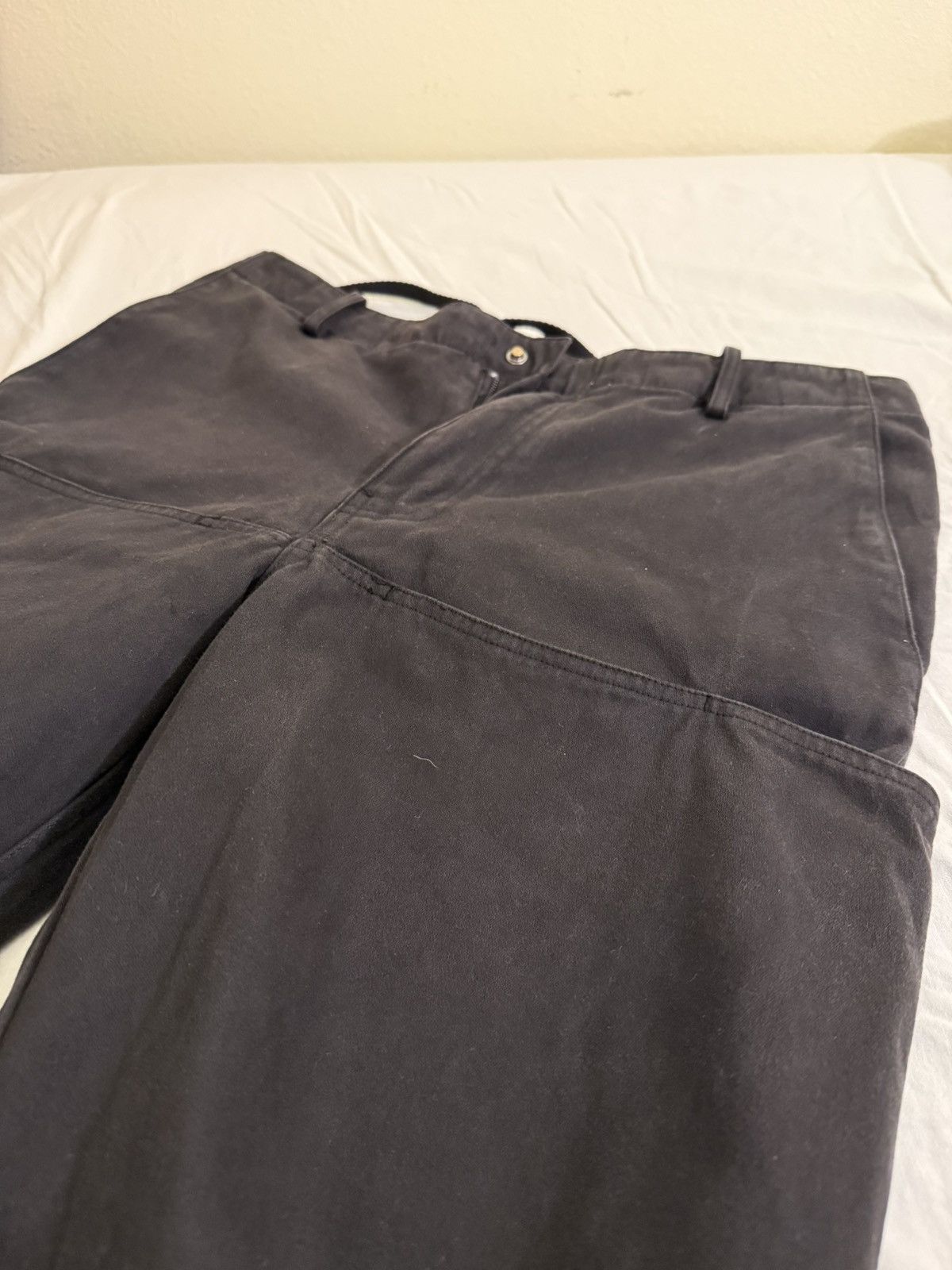 Balenciaga × Gap × Yeezy Yeezy x Gap X Balenciaga Cargo Pants Black M Size US 32 / EU 48 - 4 Thumbnail