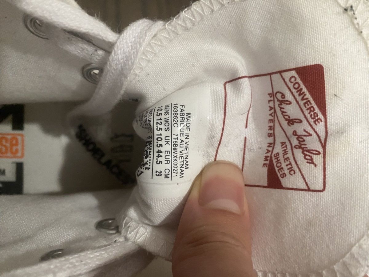 Converse × Off-White Off White Converse 2.0 Size US 10.5 / EU 43-44 - 6 Thumbnail