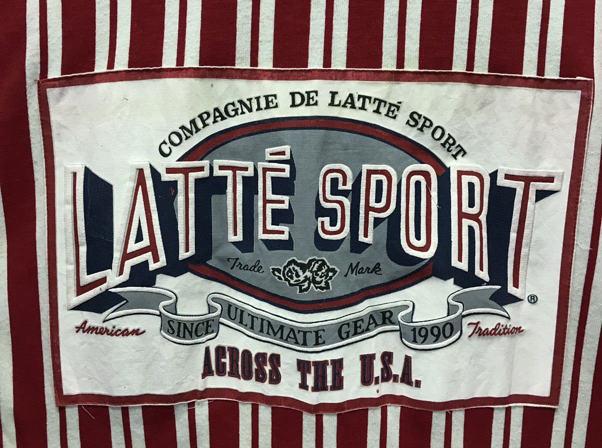 Vintage Vintage Latte Sport Made In Usa HOODIE Size US L / EU 52-54 / 3 - 4 Thumbnail