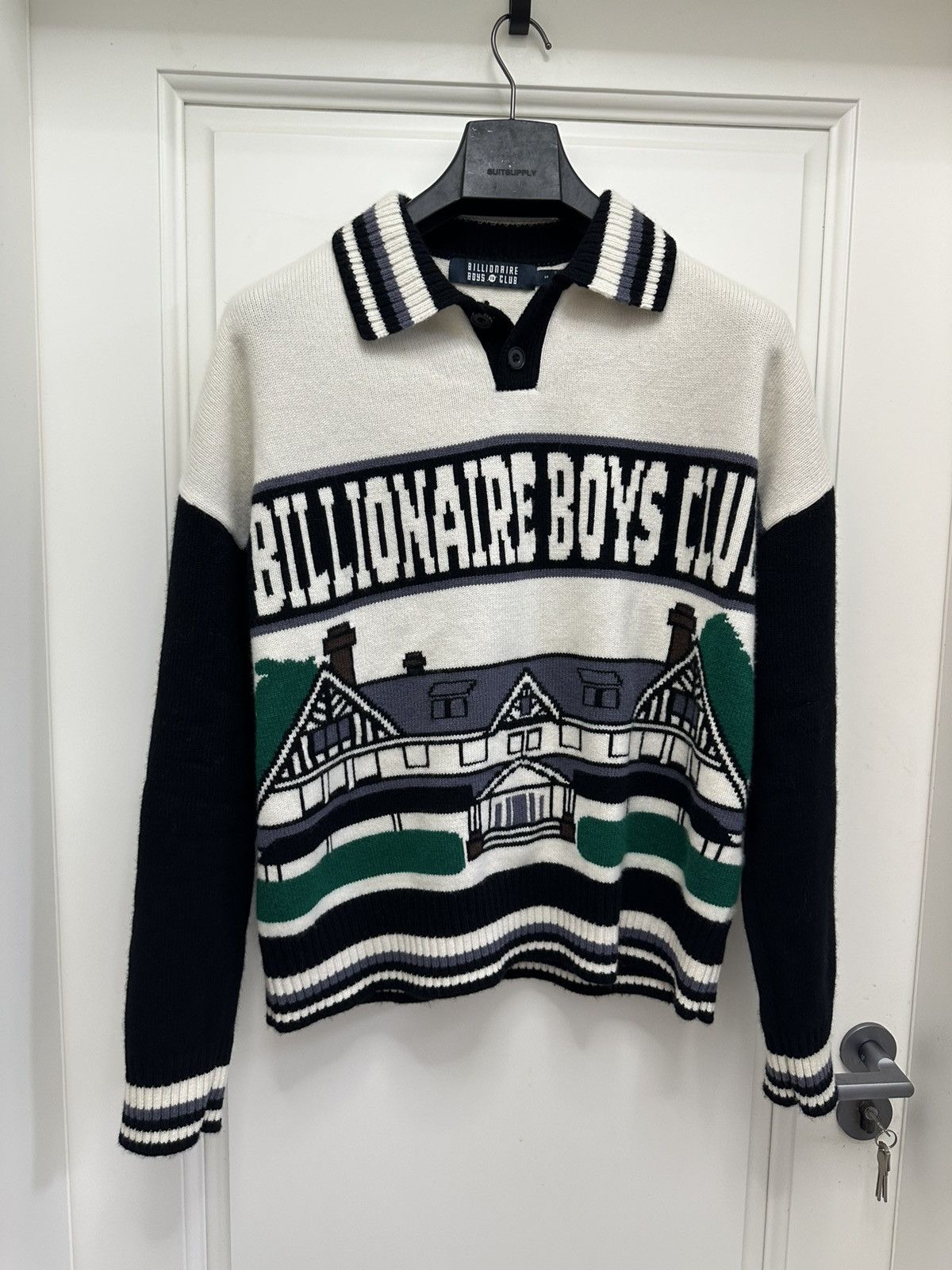 Billionaire Boys Club billionare boys club sweater top knit polo Size US S / EU 44-46 / 1 - 1 Thumbnail
