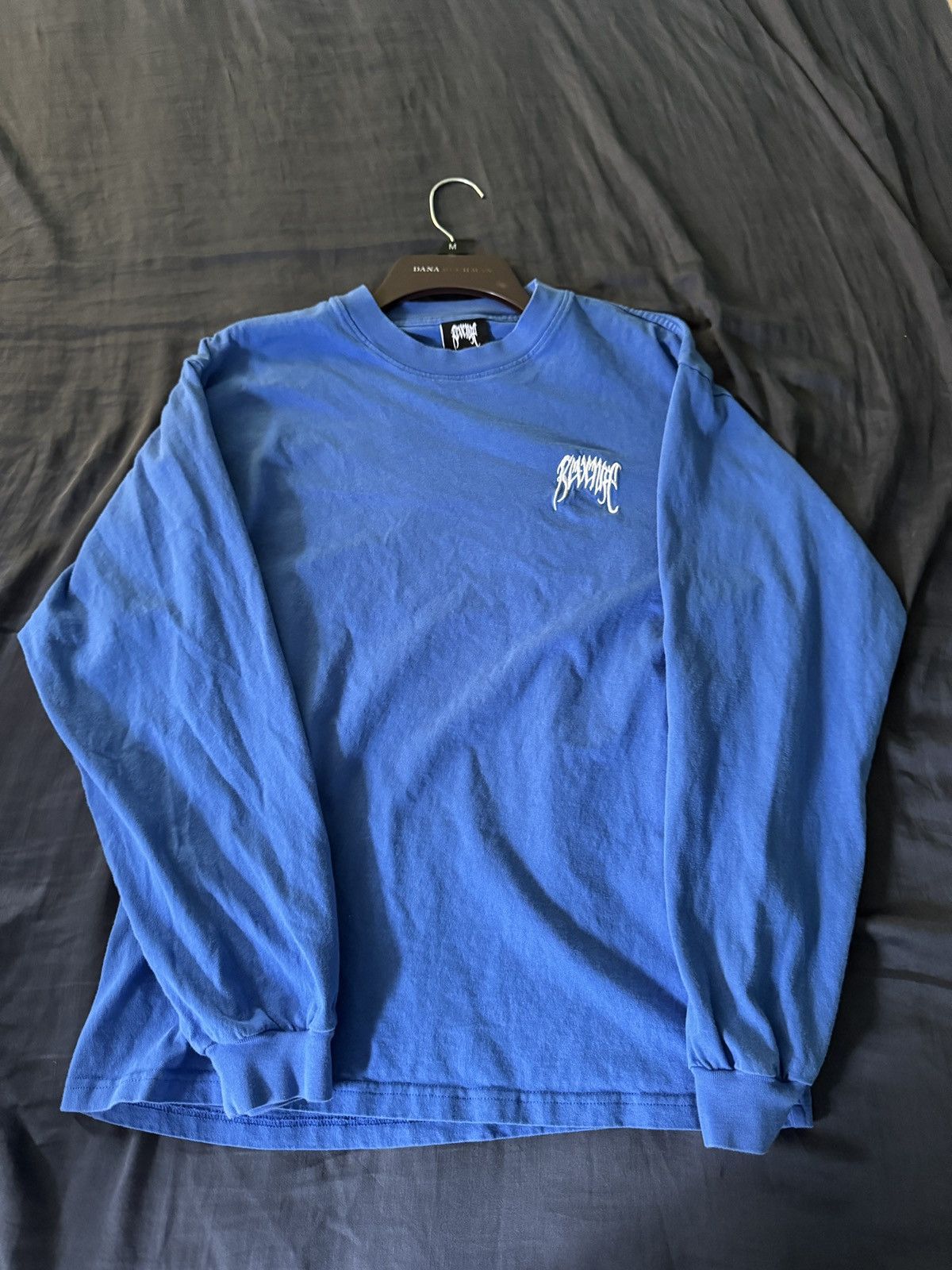 Revenge REVENGE ROYAL BLUE EMBROIDERED BASIC LONG SLEEVE Size US M / EU 48-50 / 2 - 1 Thumbnail