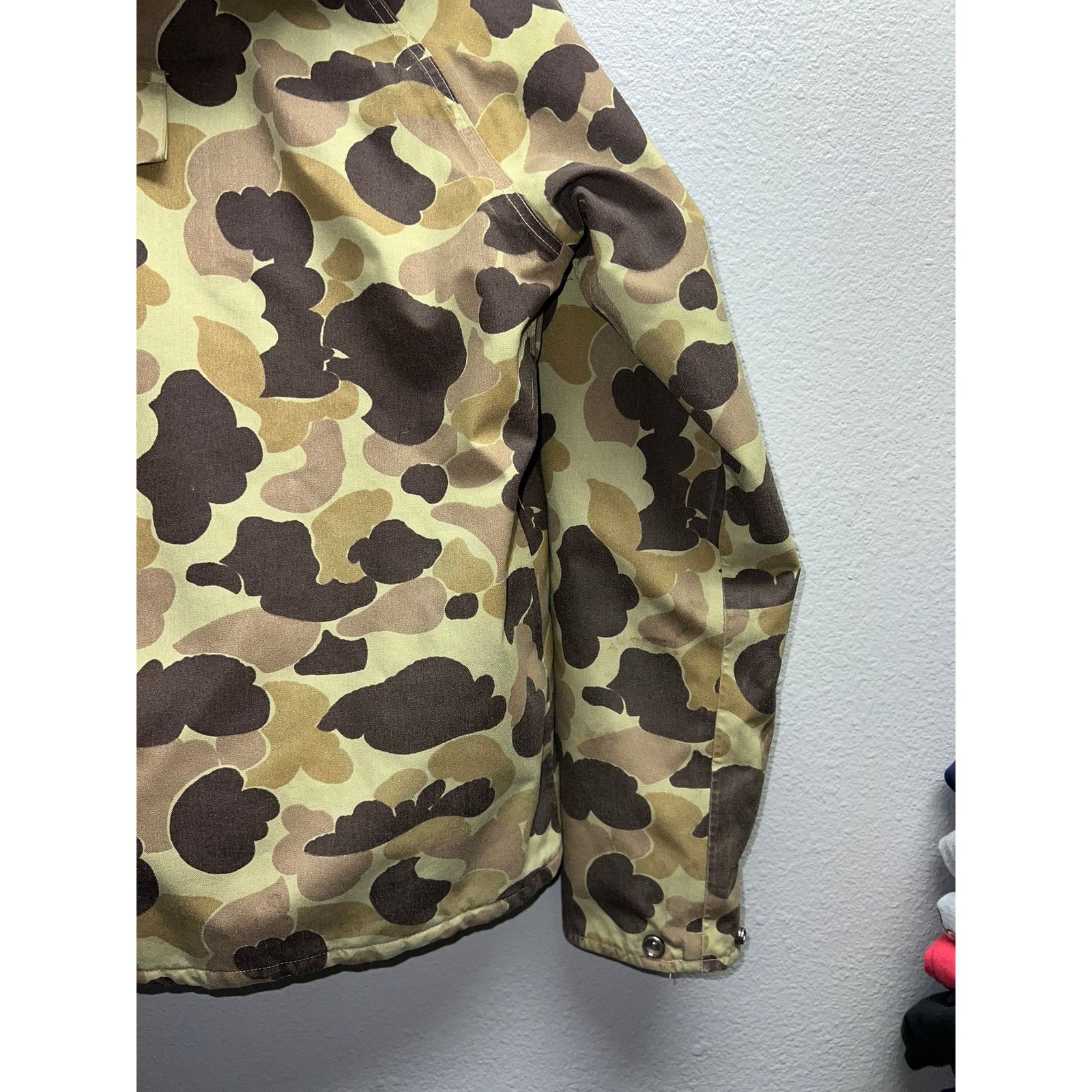 Vintage Vintage Cabelas Duck Camo Jacket Hooded Hunting Cabela's M Size US M / EU 48-50 / 2 - 13 Thumbnail