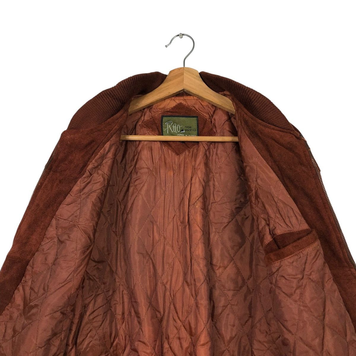 Japanese Brand 🔥VINTAGE LEATHER JACKET COWHIDE RAO BLANKET ISSEY MIYAKE Size US L / EU 52-54 / 3 - 16 Thumbnail