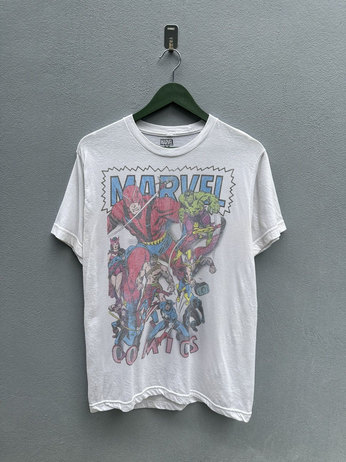 Y2k Marvel Comics Printed Tshirt A67