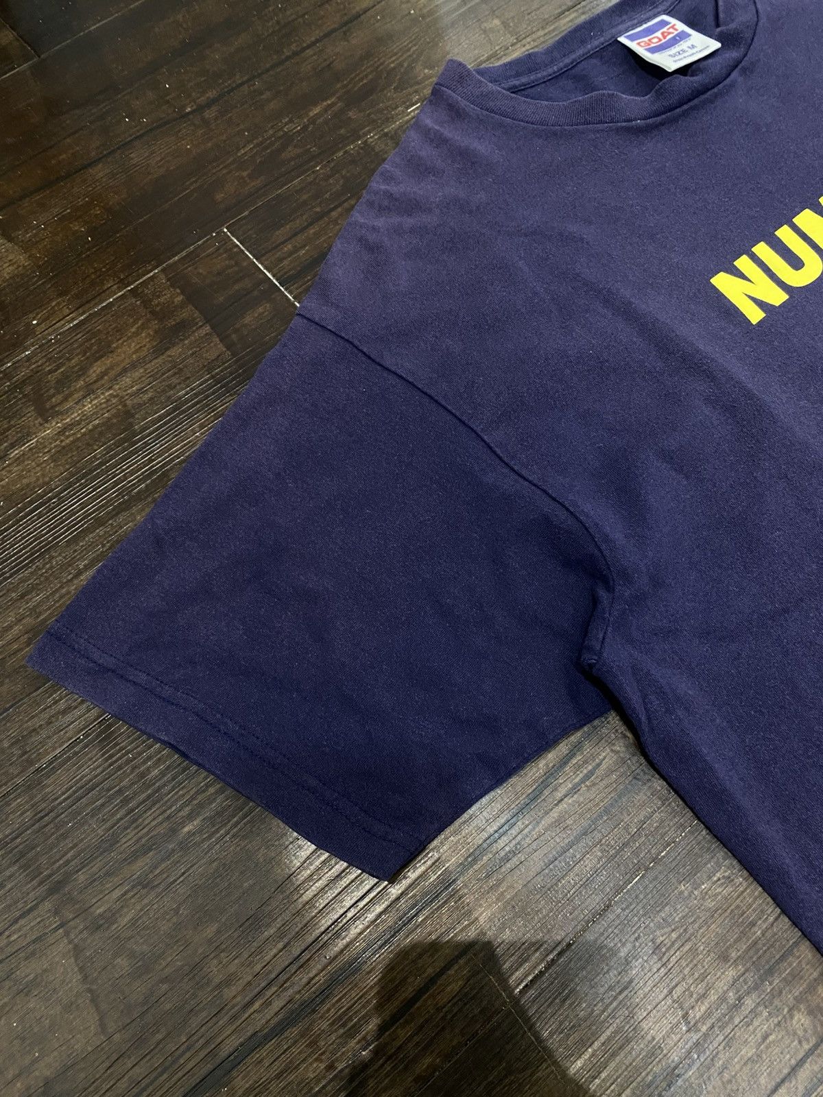 Japanese Brand × Number (N)ine Number (N)ine x Goat Oversized Logo Tee Size US M / EU 48-50 / 2 - 7 Thumbnail