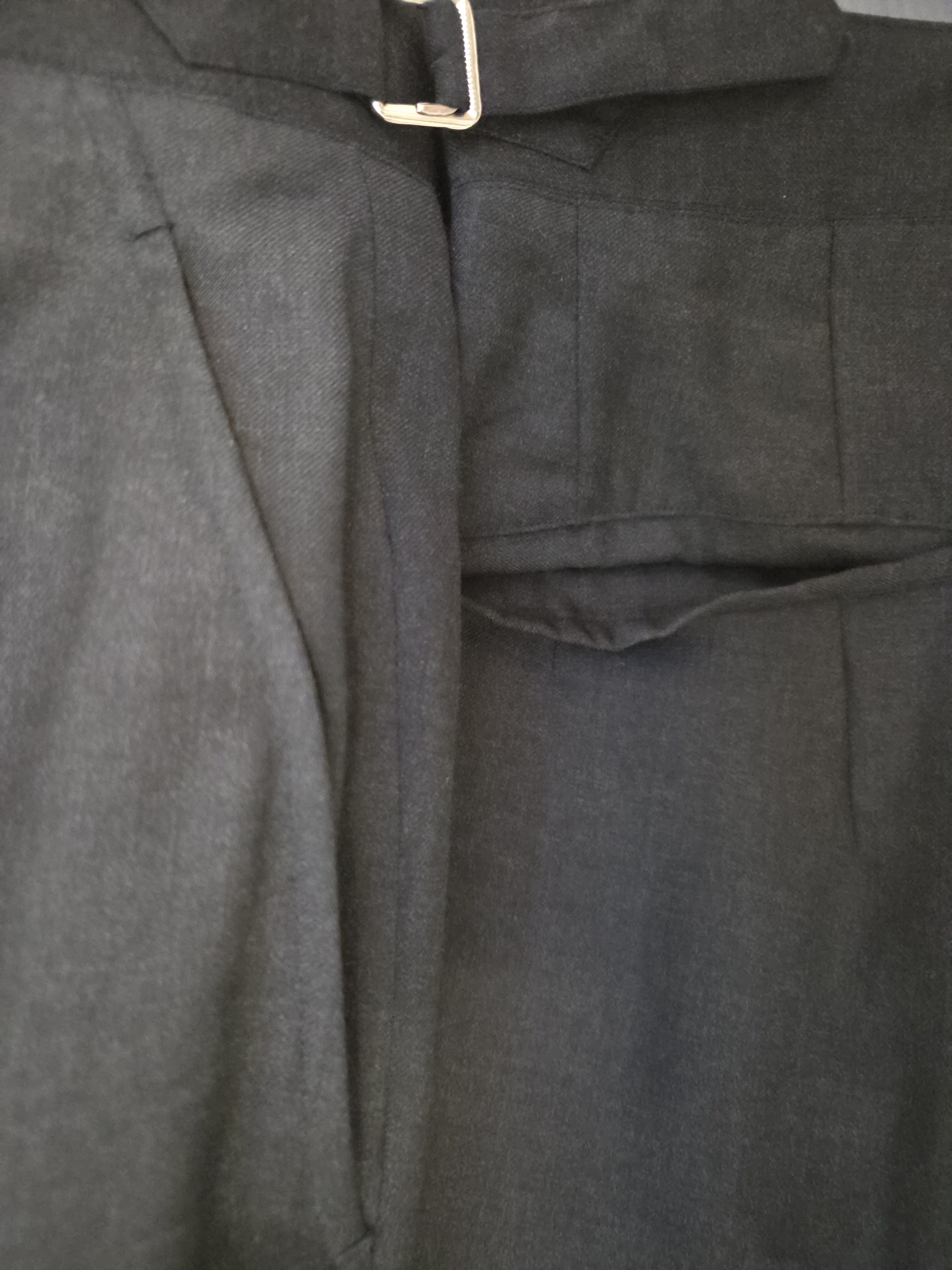 Other W. W. Chan charcoal wool twill dress pants Size 36R - 5 Thumbnail