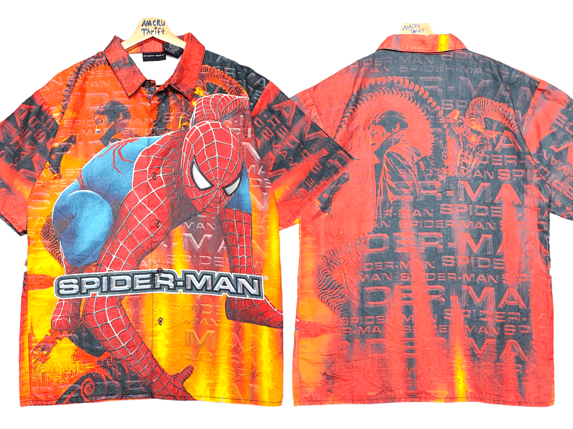 Marvel Comics × Vintage Marvel Shirt Spiderman Size US M / EU 48-50 / 2 - 1 Thumbnail