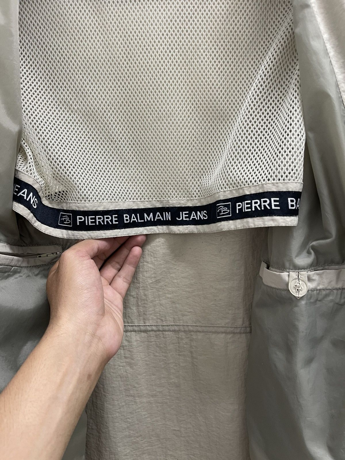 Pierre Balmain Pierre Balmain Beige Light Jacket Size US M / EU 48-50 / 2 - 13 Thumbnail