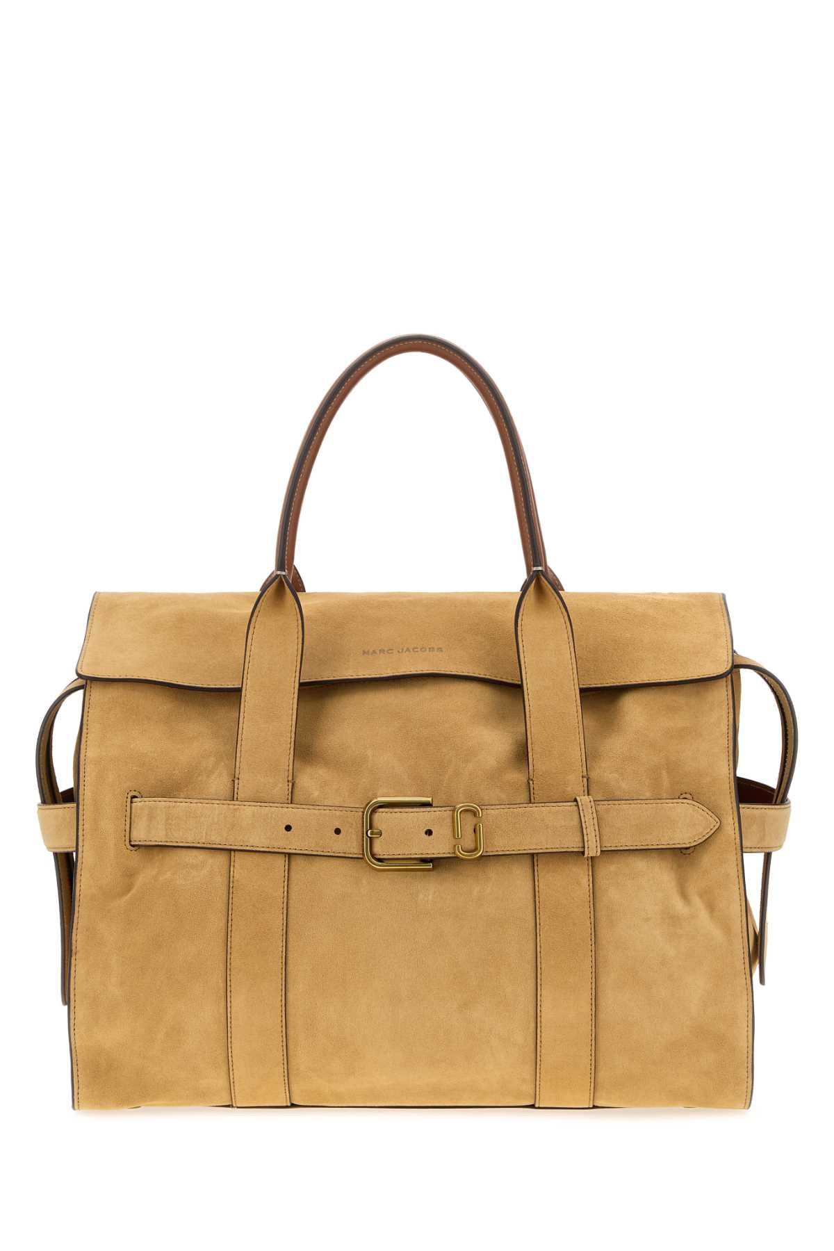 Marc Jacobs Beige Suede Large The Dakota Shopping Bag Size ONE SIZE - 1 Thumbnail