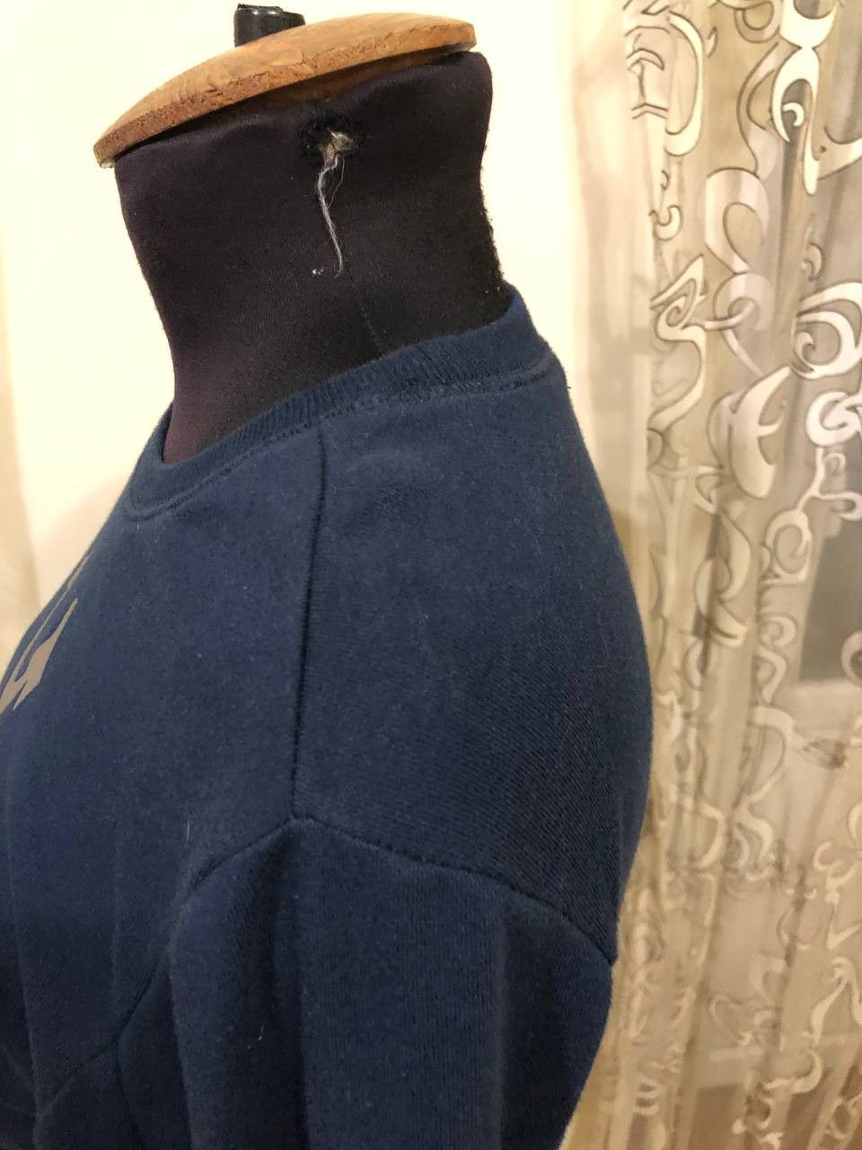 True Religion True Religion Womens Blue Sleeve Cropped Sweater Size L Size L / US 10 / IT 46 - 4 Thumbnail