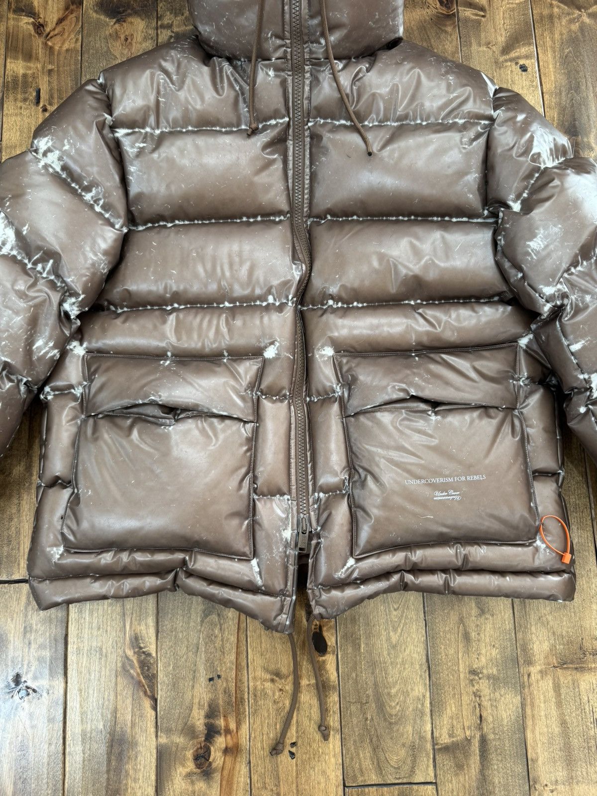 Undercover Undercover Semi Transparent Hooded Puffer Size US L / EU 52-54 / 3 - 7 Thumbnail