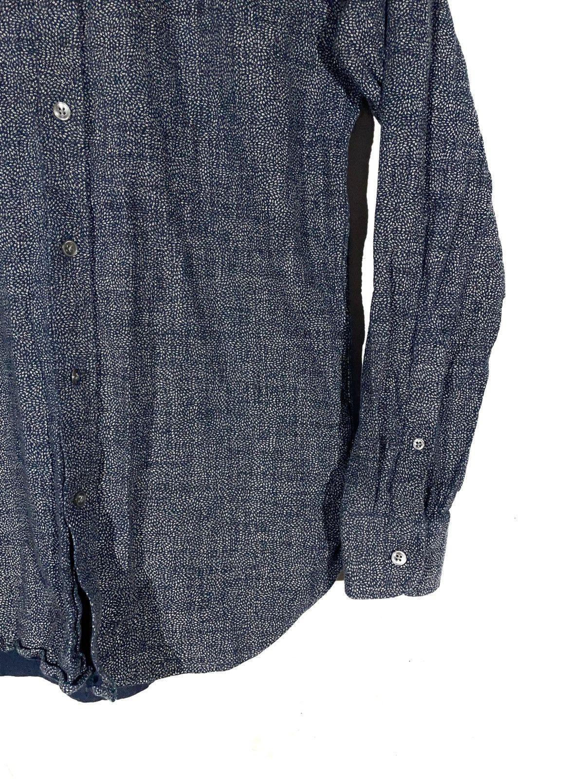 Designer Favourbrook London Men Cotton Blue Shirt Size 15/S Portugal Size US S / EU 44-46 / 1 - 3 Thumbnail