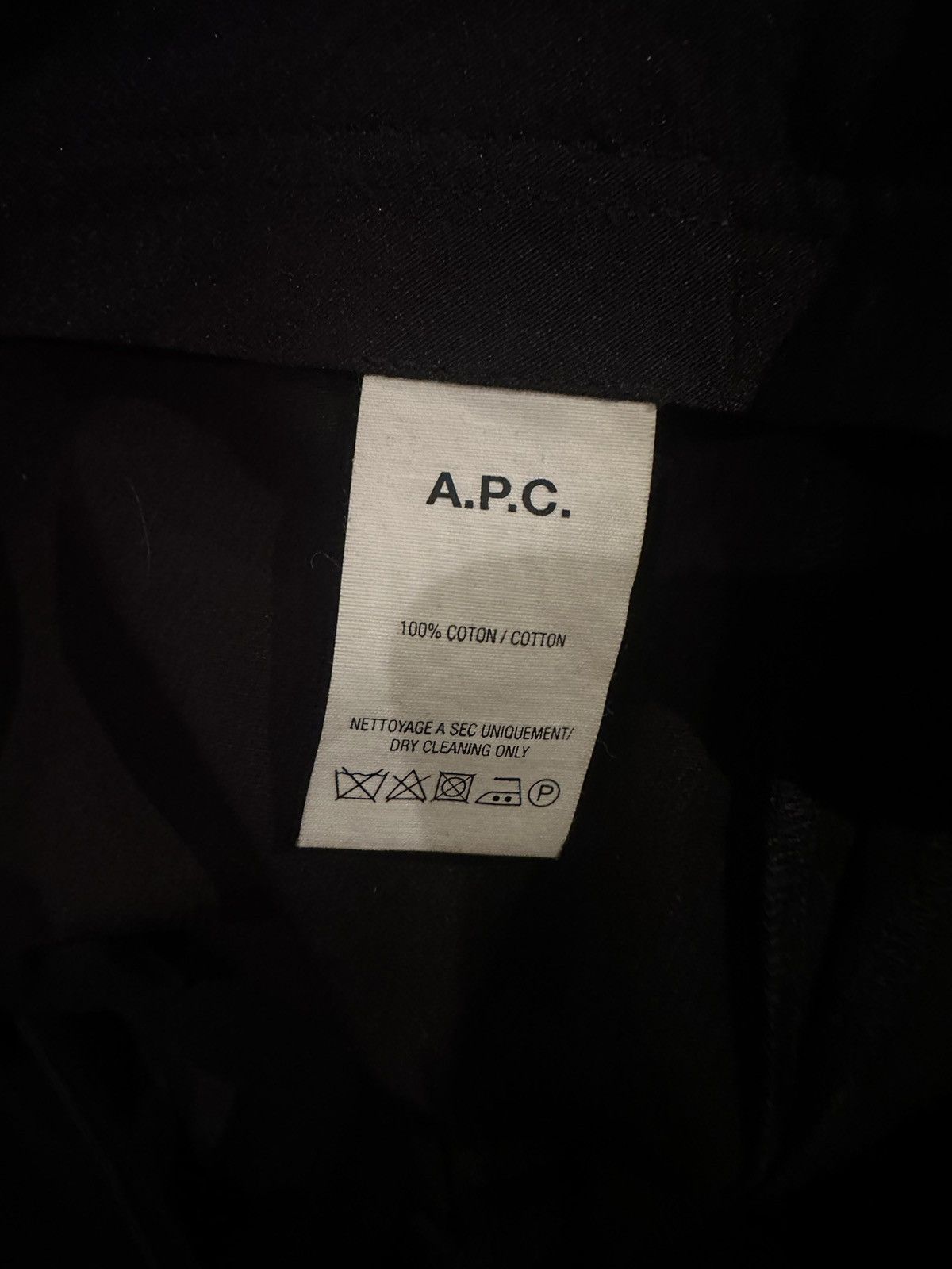 A.P.C. Straight Leg Chino Dress Pants Large 34/36 Size US 34 / EU 50 - 4 Thumbnail