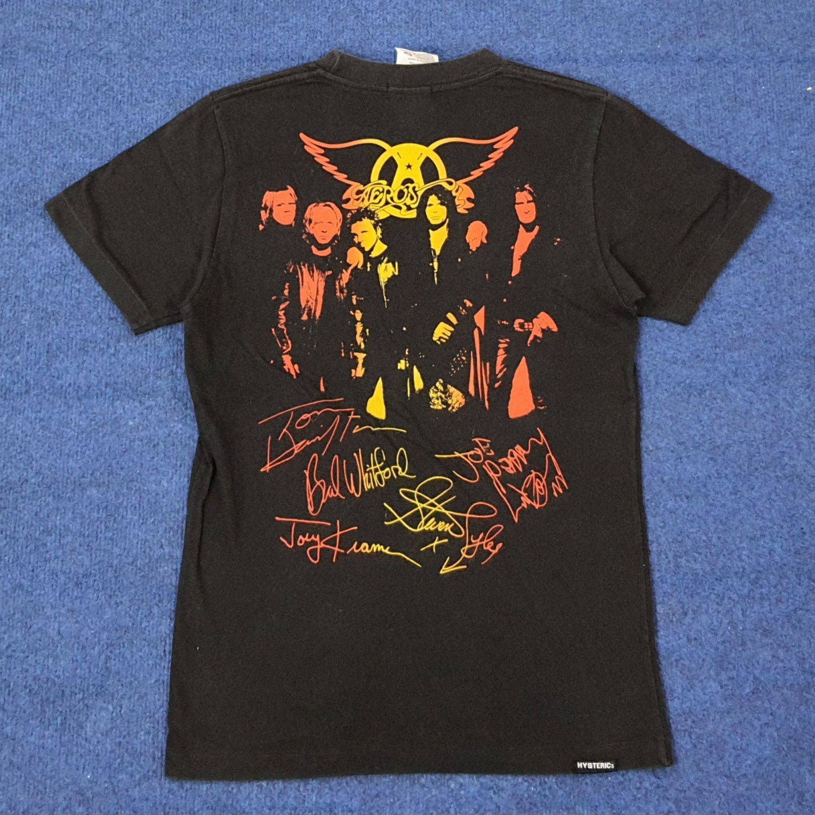 Hysteric Glamour Vintage Hysteric Glamour x Aerosmith Japan Tshirt C249N74 Size XS / US 0-2 / IT 36-38 - 1 Thumbnail