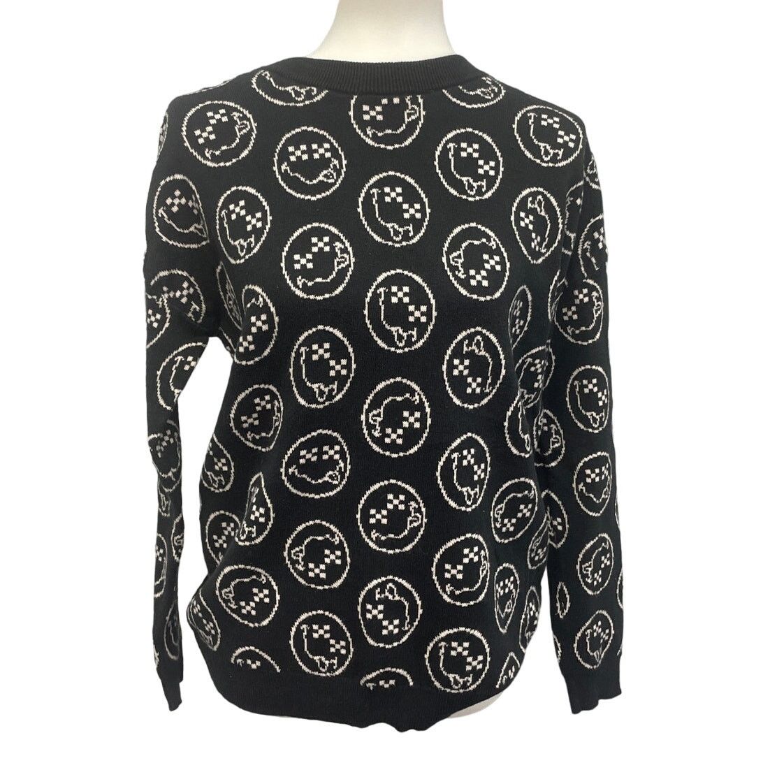 Vans Vans Womens Small Cotton Smiley Face Long Sleeve Sweater Size S / US 4 / IT 40 - 1 Thumbnail