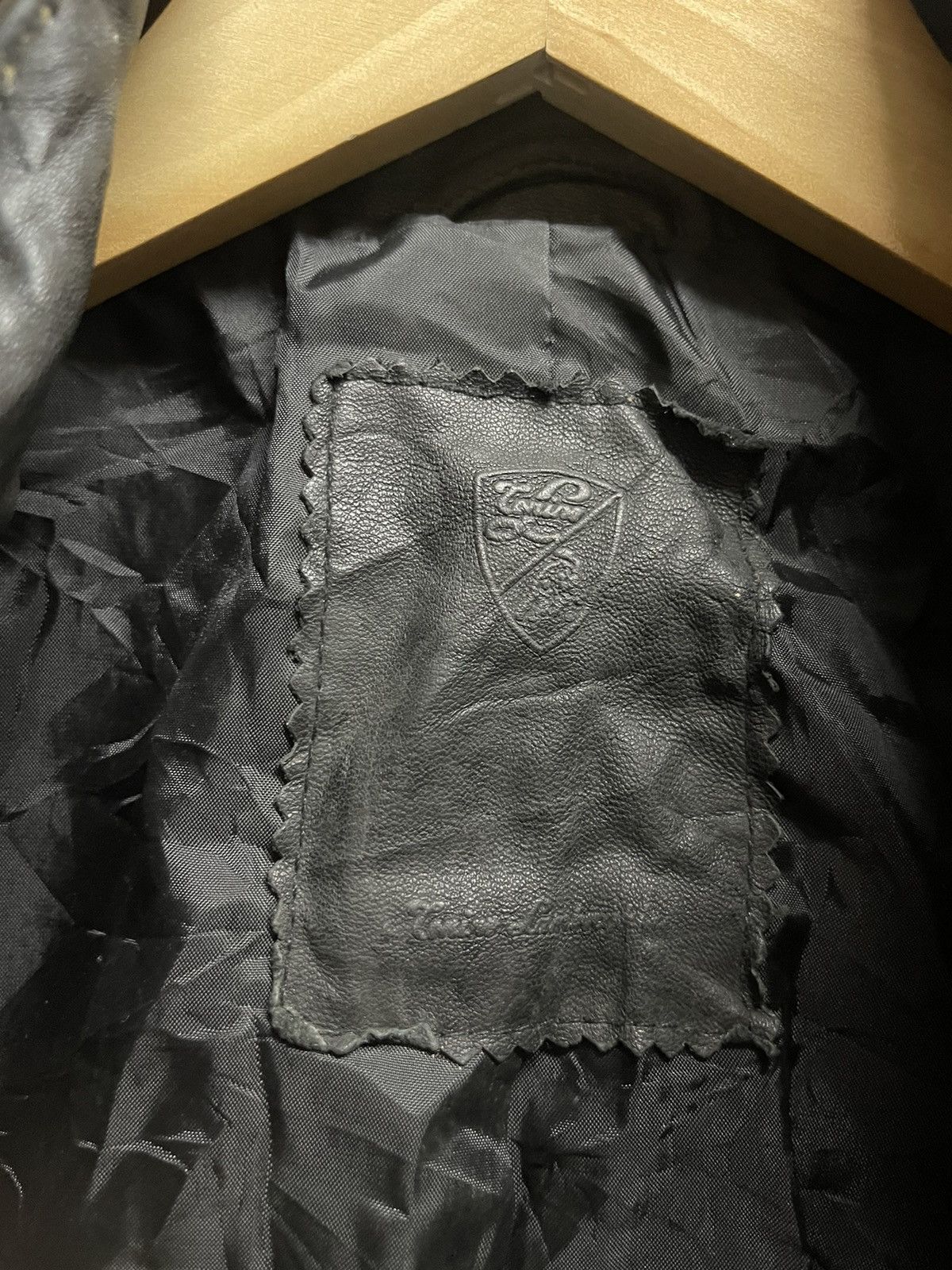 Lamborghini × Tonino Lamborghini × Vintage VINTAGE LAMBORGHINI LAMBSKIN BLACK LEATHER Size US M / EU 48-50 / 2 - 4 Thumbnail