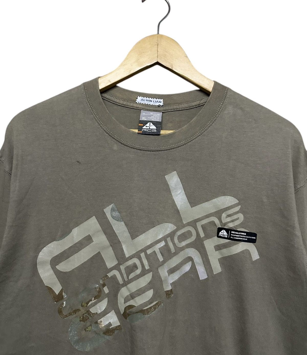 Nike ACG Nike ACG Longsleeve Shirt Size US XL / EU 56 / 4 - 5 Thumbnail