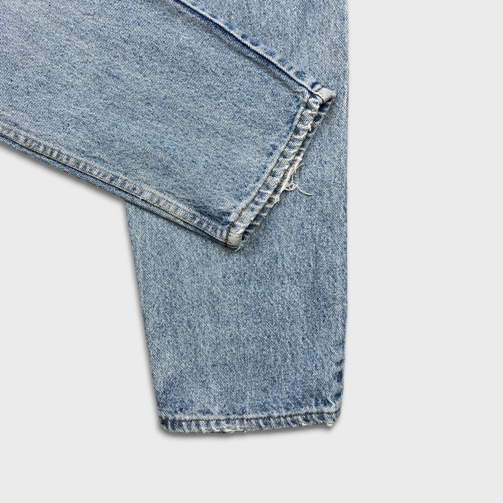 Levi's × Levi's Vintage Clothing Levi's Jeans 34x30 Baggy Relaxed Taper USA 90s Denim Pants Size US 34 / EU 50 - 8 Thumbnail