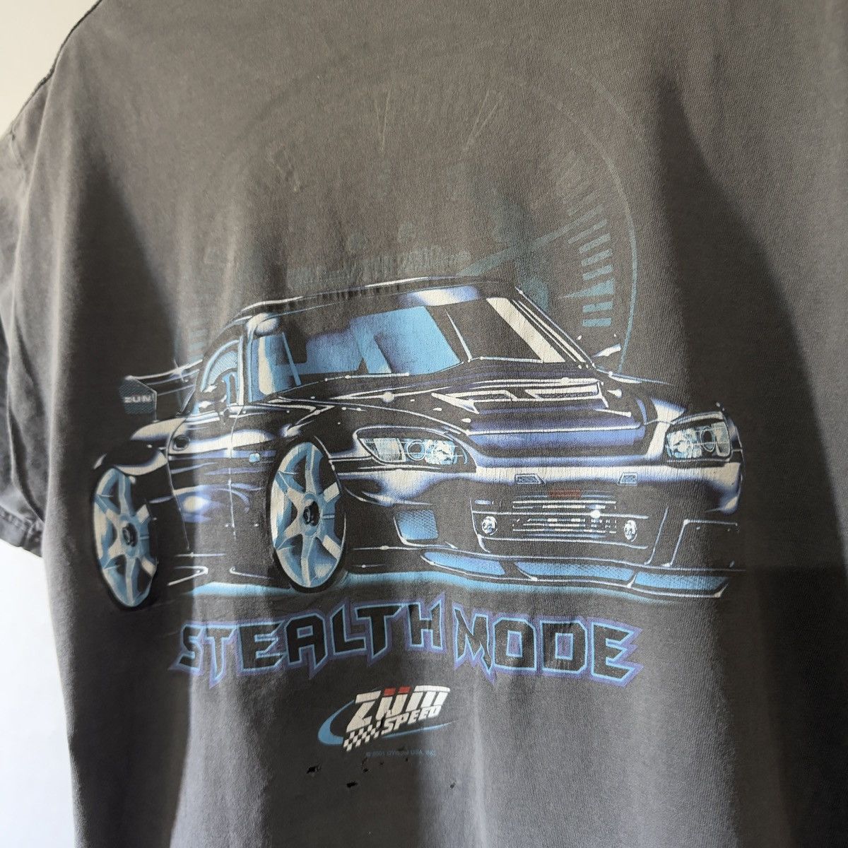 Other 2001 Zum Speed Honda S2000 Stealth Mode Tee XL JDM Size US XL / EU 56 / 4 - 7 Thumbnail