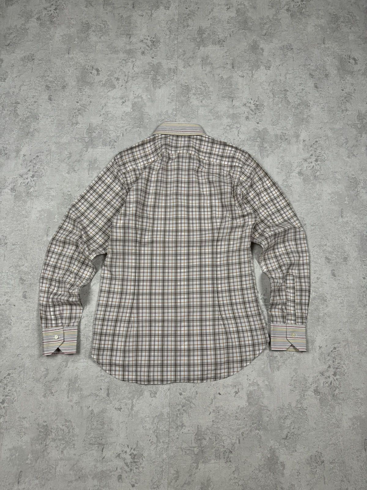 Etro Etro Plaid Shirt Button Up Size 39 Size US M / EU 48-50 / 2 - 8 Thumbnail