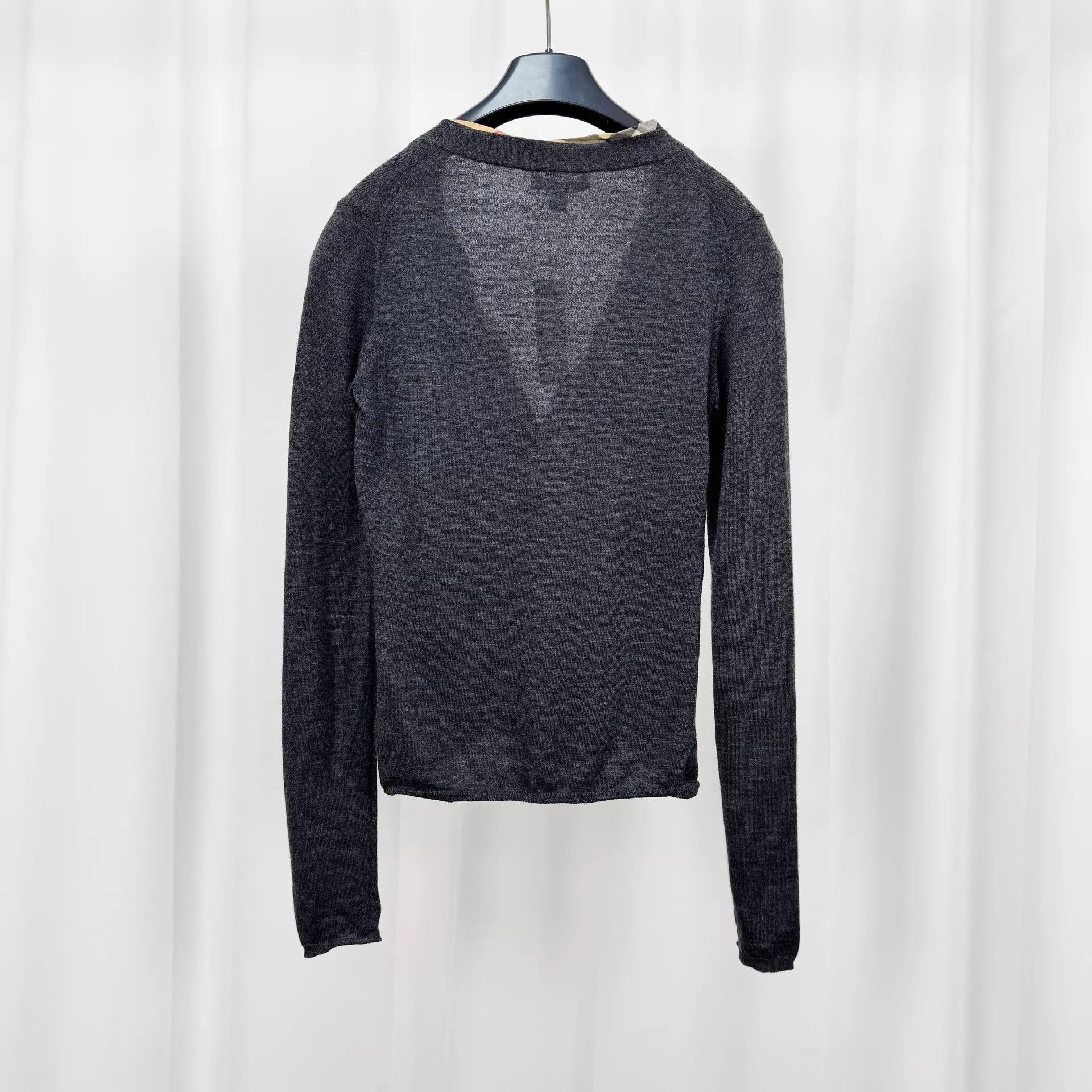Burberry Burberry check cardigan XS mint Size XS / US 0-2 / IT 36-38 - 2 Thumbnail