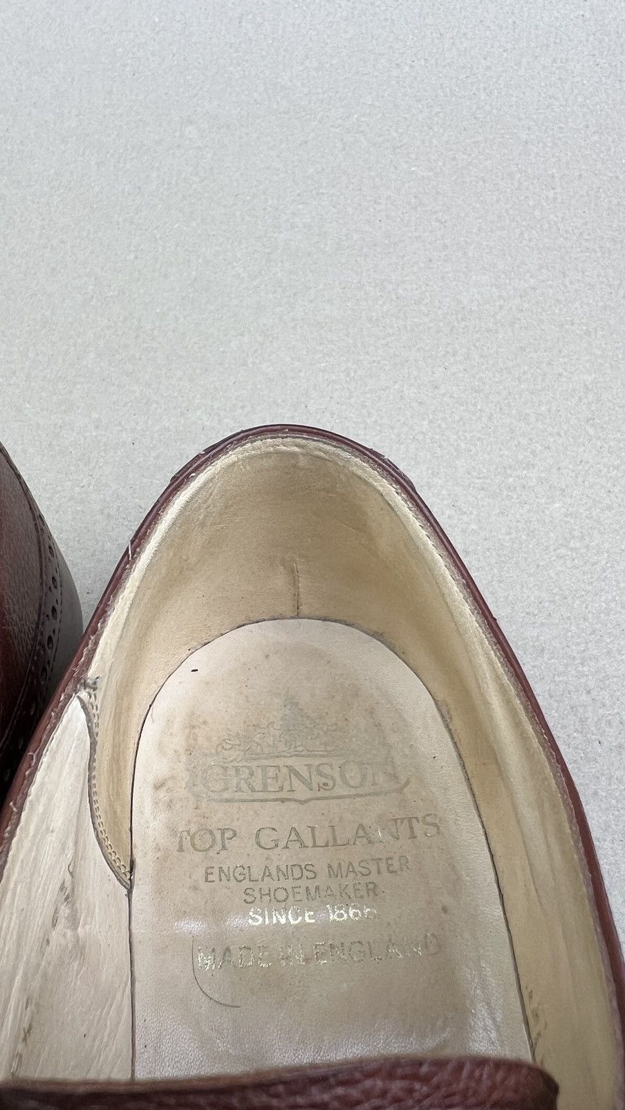 Grenson GRENSON Derby Leather Shoes Made in England Brown Men’s Size US 10.5 / EU 43-44 - 14 Thumbnail