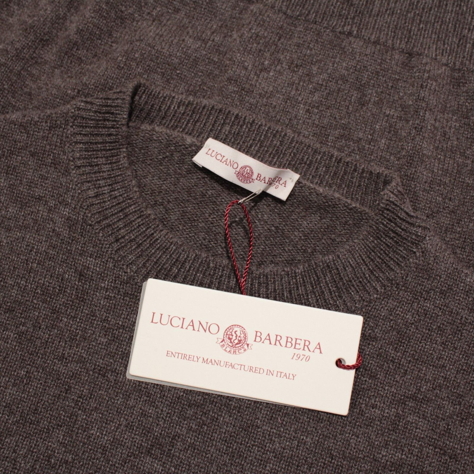 Luciano Barbera Luciano Barbera Sweater Size US M in Brown Size US M / EU 48-50 / 2 - 1 Thumbnail