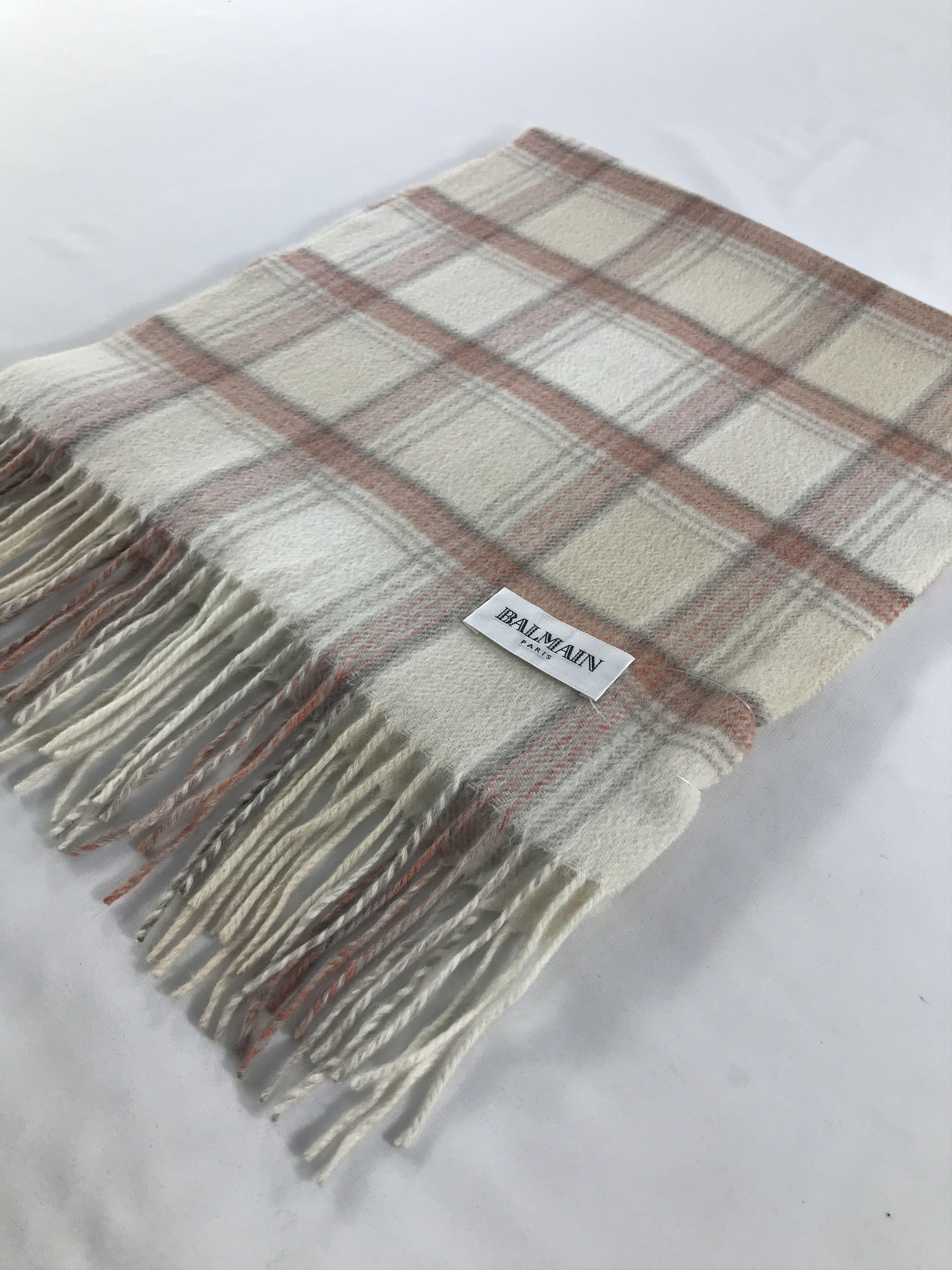 Vintage Balmain Scarf / Muffler / Neckwear - WW2836 Size ONE SIZE - 3 Thumbnail
