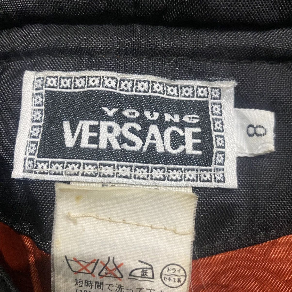 Versace Versace Young Multi Zip Pocket Biker Jacket Size US S / EU 44-46 / 1 - 5 Thumbnail