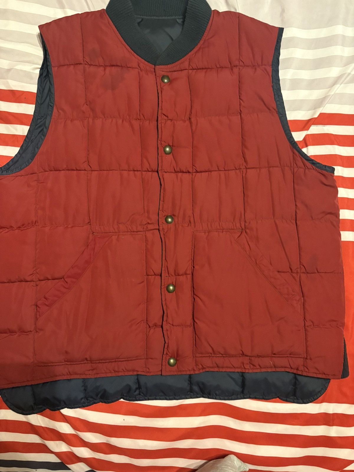 American Apparel AMERICAN LIVIVG American Living reversible down vest Size US XL / EU 56 / 4 - 2 Thumbnail