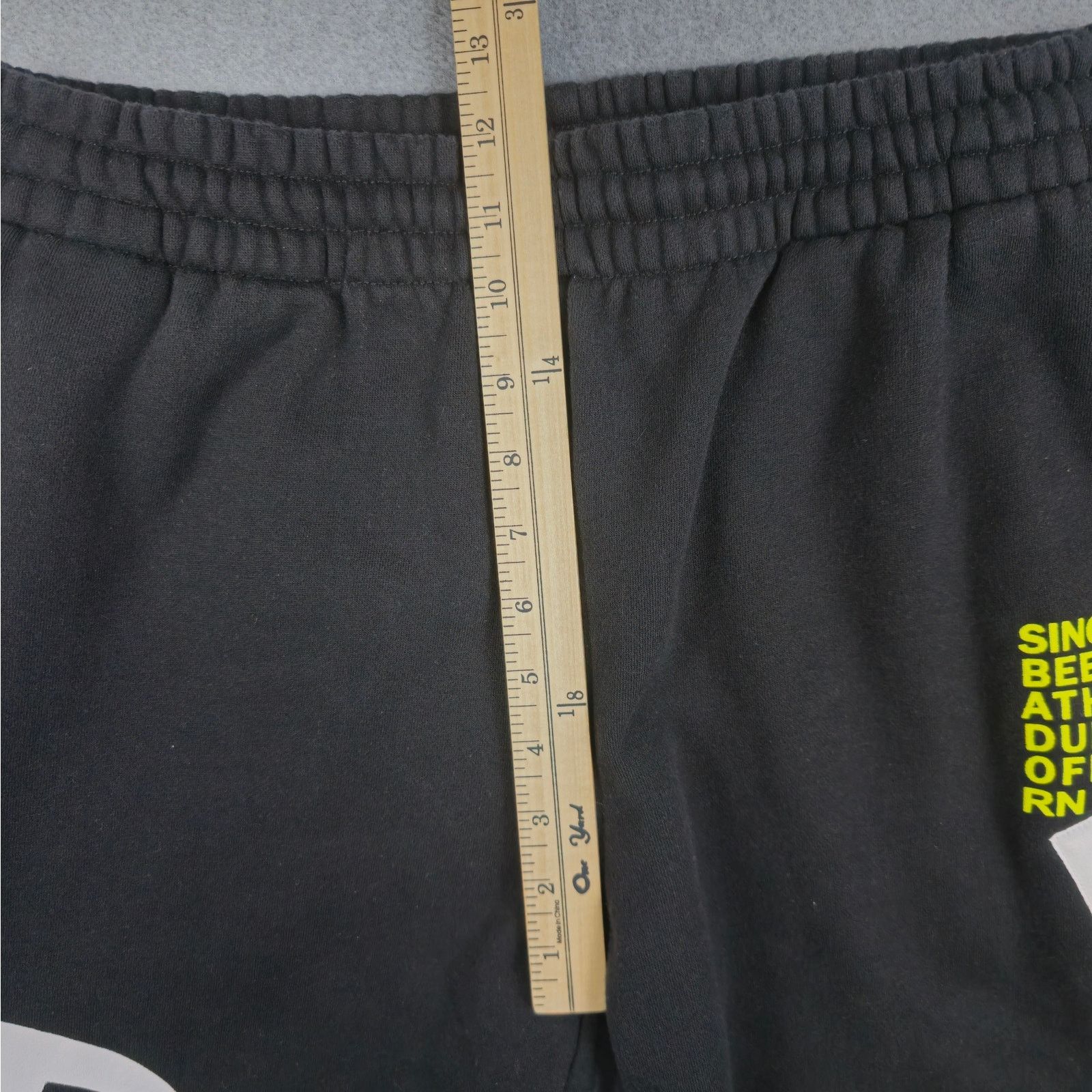 Champion Champion Medium Black Logo Joggers Drawstring Pockets Size US 32 / EU 48 - 16 Thumbnail