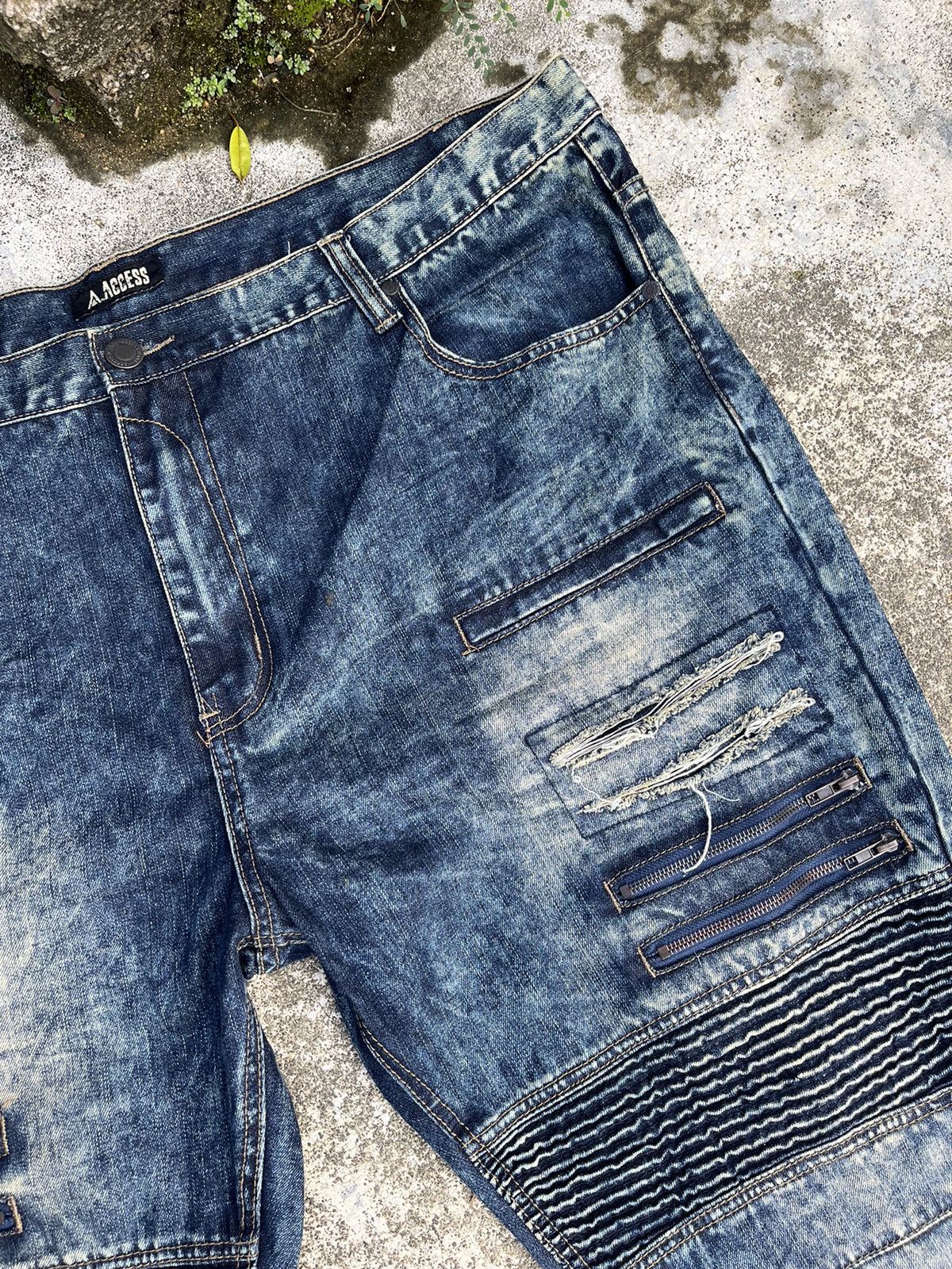 If Six Was Nine × Japanese Brand × Le Grande Bleu (L.G.B.) Baggy Crazy LGB Inspired Denim Size US 38 / EU 54 - 5 Thumbnail