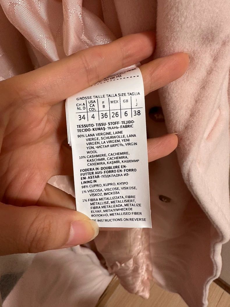 Other Max Mara 101801 Coat Pink Size M / US 6-8 / IT 42-44 - 4 Thumbnail