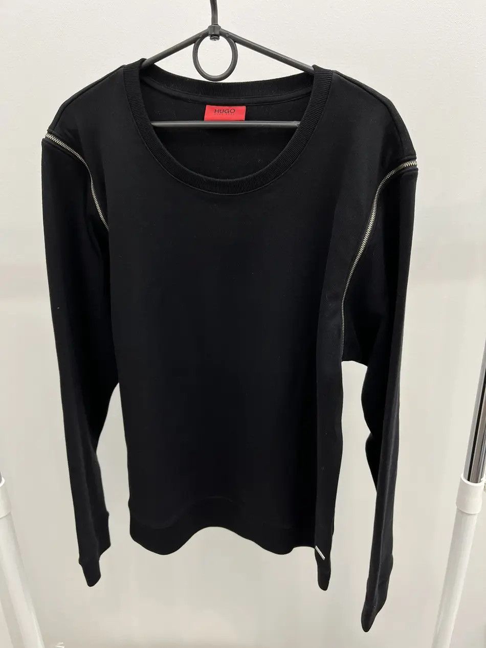 Hugo Hugo Boss Transformer Zip Sweatshirt Vest Size US L / EU 52-54 / 3 - 1 Thumbnail